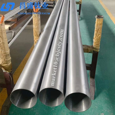 OD 6mm - 114mm Titanium Tube Welded Pipe With Resistance To Strong Acid Alkali Corrosion