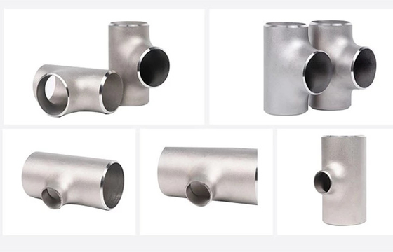 Manufacturer Grade2  Titanium tee for titanium pipe fittings Connector