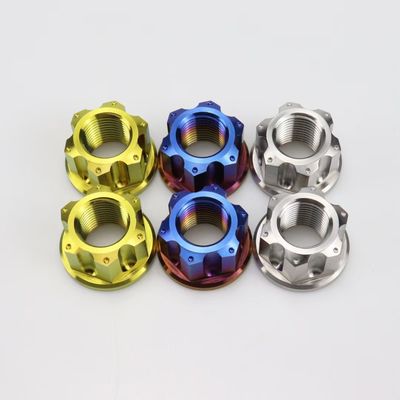 DIN6923 Titanium Flange Nut Hexagon Nut With Flange for Automobile