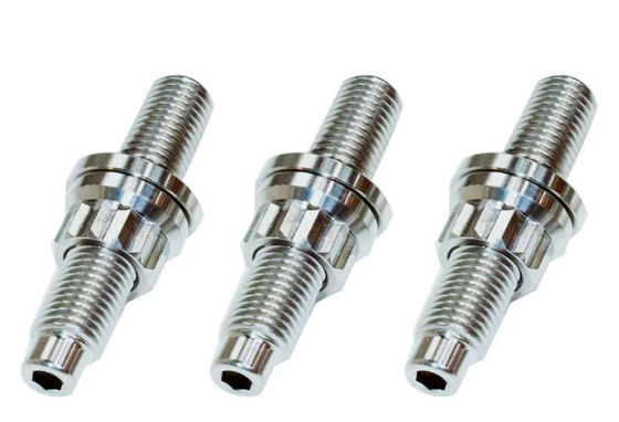 Titanium Fasteners M6 M8 M10 PVD Blue Rainbow Flange Taper Cap Countersunk