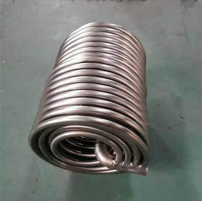 Titanium Coiled Tubing For Heating And Cooling Thicknesses From 0.5mm To 10mm